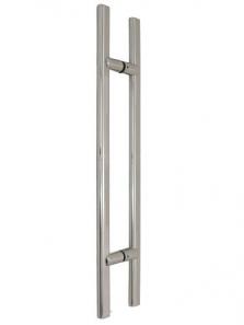 900mm Slimline Stainless Steel Pair Door Handles - 15mm(Wide) x 30mm