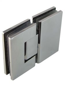 Glass Door Hinge (Pair) 316 Stainless Steel 8mm - 12mm Glass