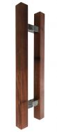 Qld Red Cedar 42mm x42mm Timber Handles 600mm -Clear finished SQR