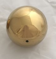  Gold Electro Plated 1.0mm - Stainless Steel Ball 75mm with 6mm thread